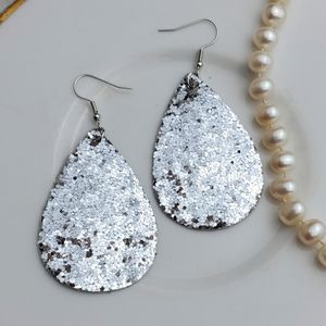 🌟5/$25 Mermaid Silver Glitter Earrings